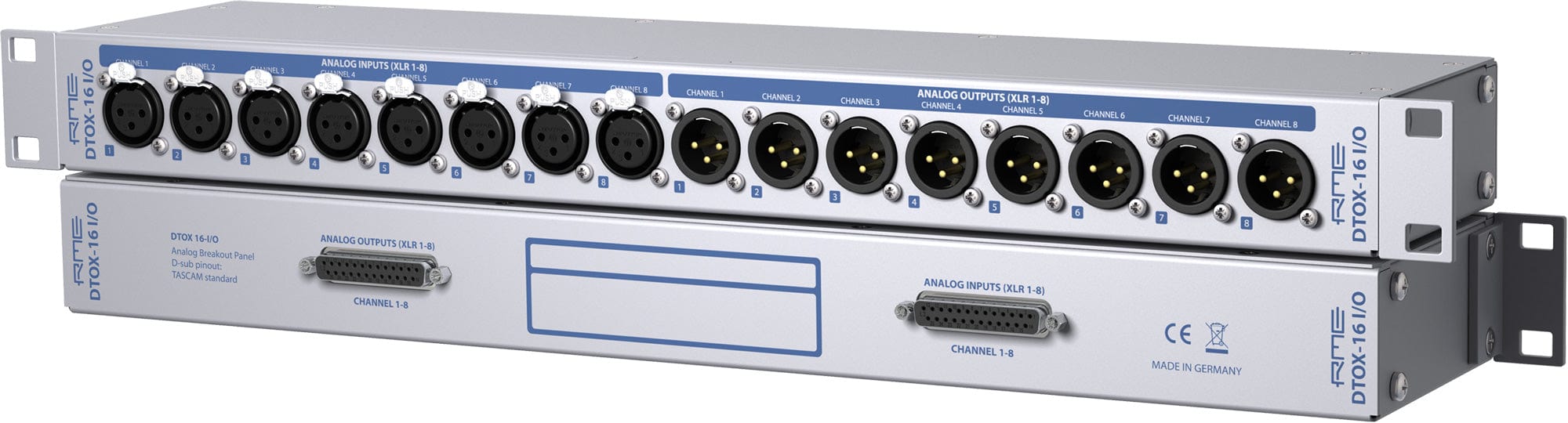 RME DTOX16IO Analog Breakout Box: Your Ultimate Connectivity Solution