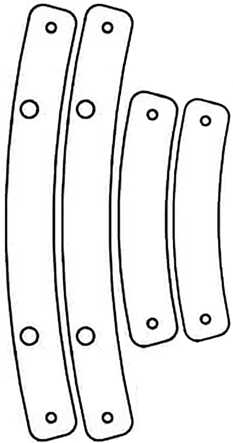 L-Acoustics A10i Wide Speaker's RAL-Finished Rigging End Plates - A10i-WIDE-ENDLINKRAL