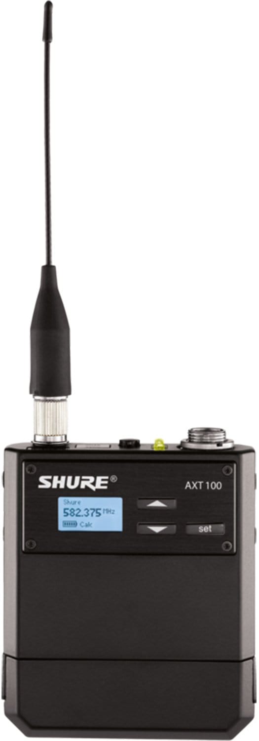 Shure AXT100 G1 Transmitter Belt Pack: Superior Audio on the Go