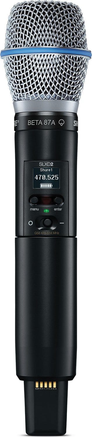 Shure SLXD2/B87A G58 Handheld Transmitter: Your Ultimate Performance Companion