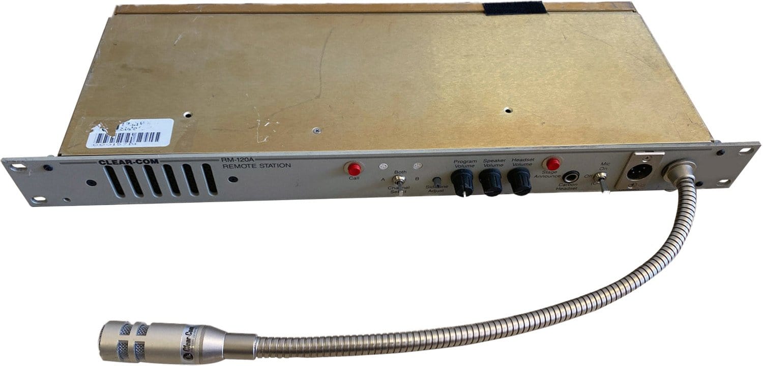 Clear-Com RM120A 2-Channel Communication Remote Station - Your Ultimate Intercom Solution