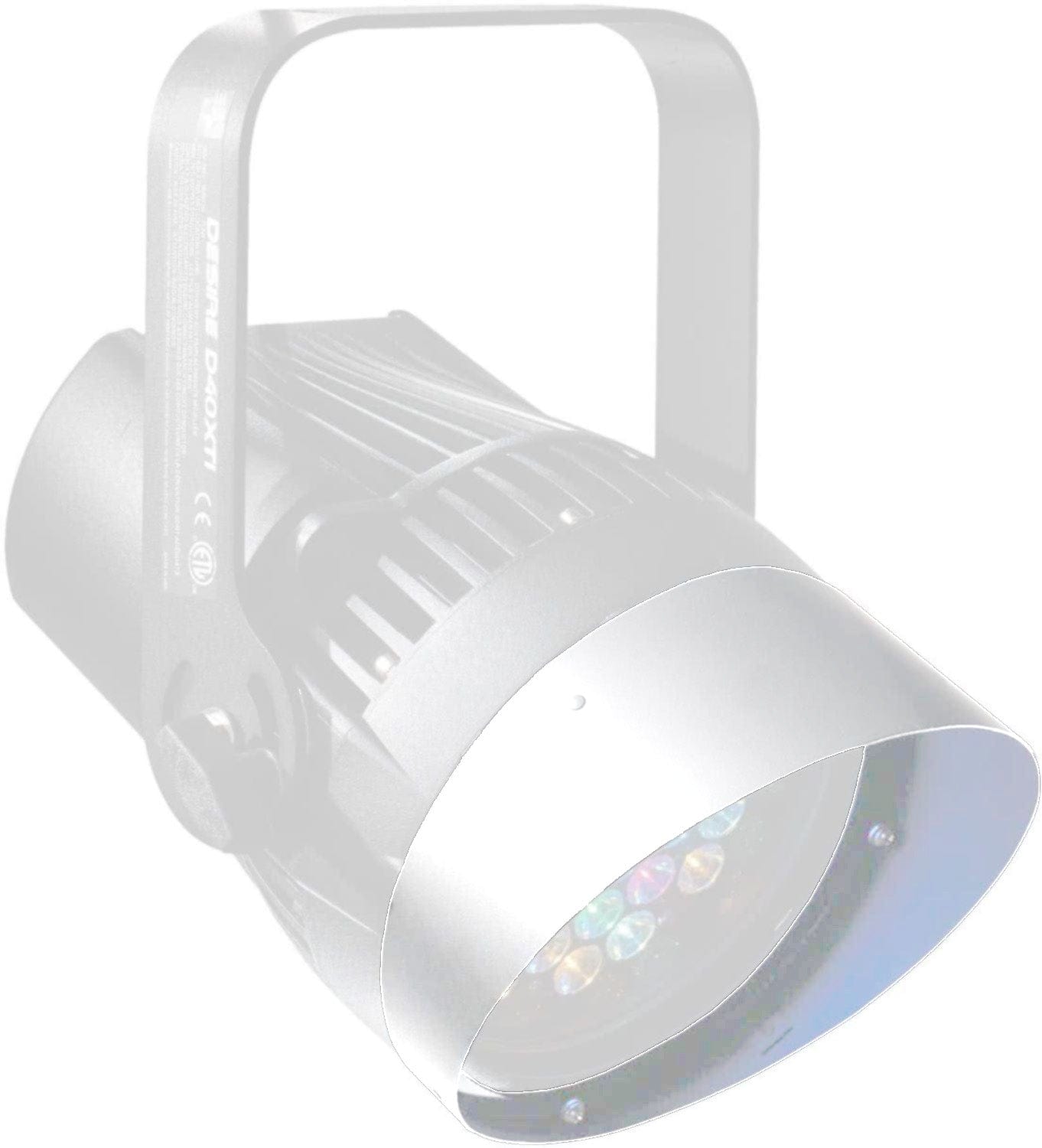 ETC D60XTI White Half Shield Kit - Illuminate with Precision