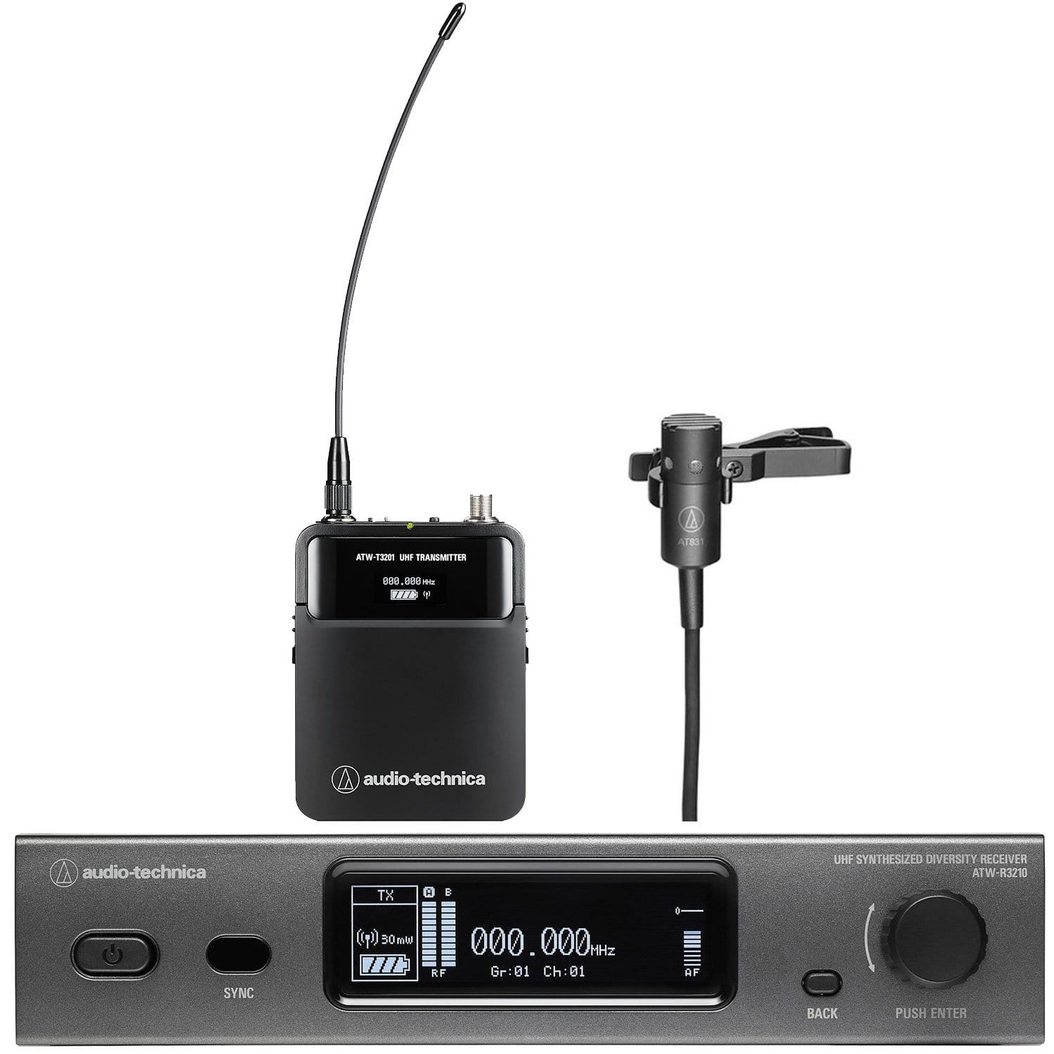 Audio Technica ATW-3211-831DE2 Wireless Lavalier Mic System - Your Ultimate Sound Solution