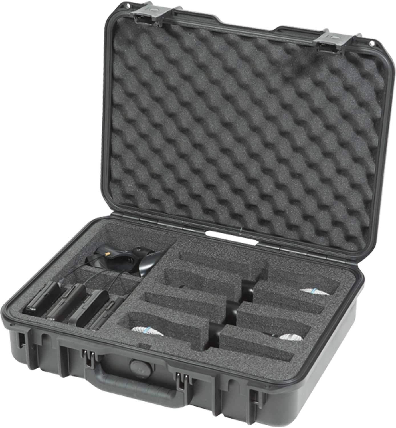 SKB 3i-1813-5WMC iSeries Waterproof Wireless Mic Case - Protect Your Mics in Style!