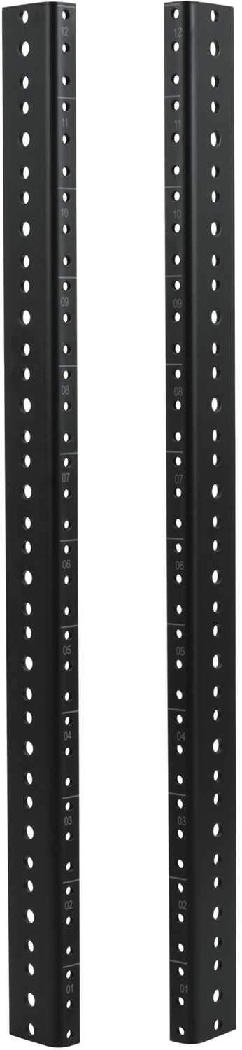 Gator 12U Rack Rail Set with Tapped 10-32 - Your Ideal Rack Solution!