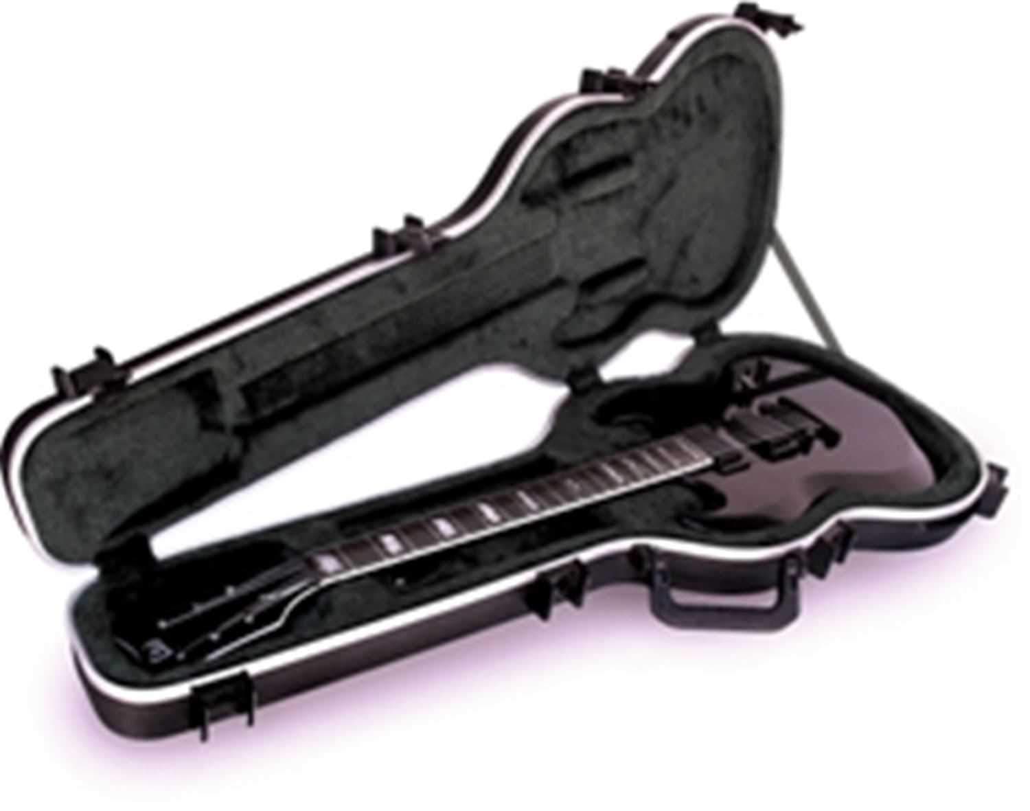 SKB SG-Style Double Cutaway Solid Body Guitar Case - Protect Your Ax with Ease!