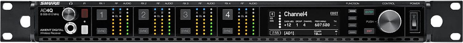 Shure AD4QNP=-B 4，AD/ADX，B，606 - 810MHz