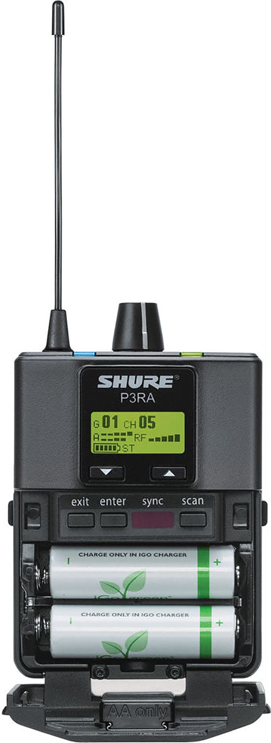 Shure PSM300 Professional Bodypack Receiver - J13 Band - The Ultimate Stage Companion