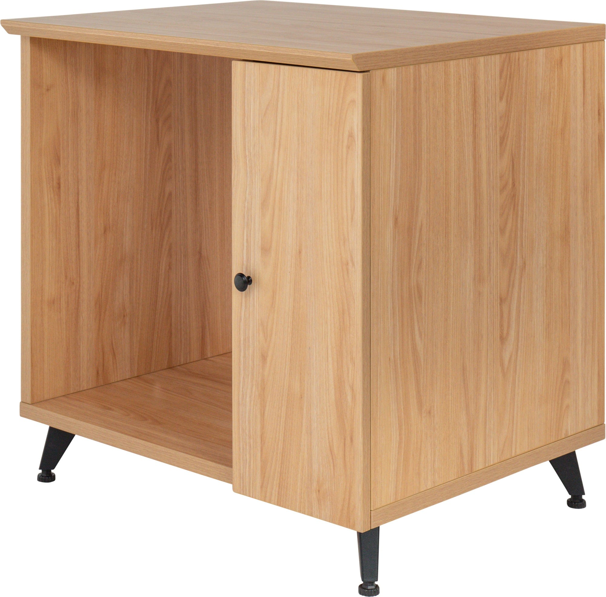 Gator Elite Maple Furniture Rolling Rack Sidecar for Studio Equipment