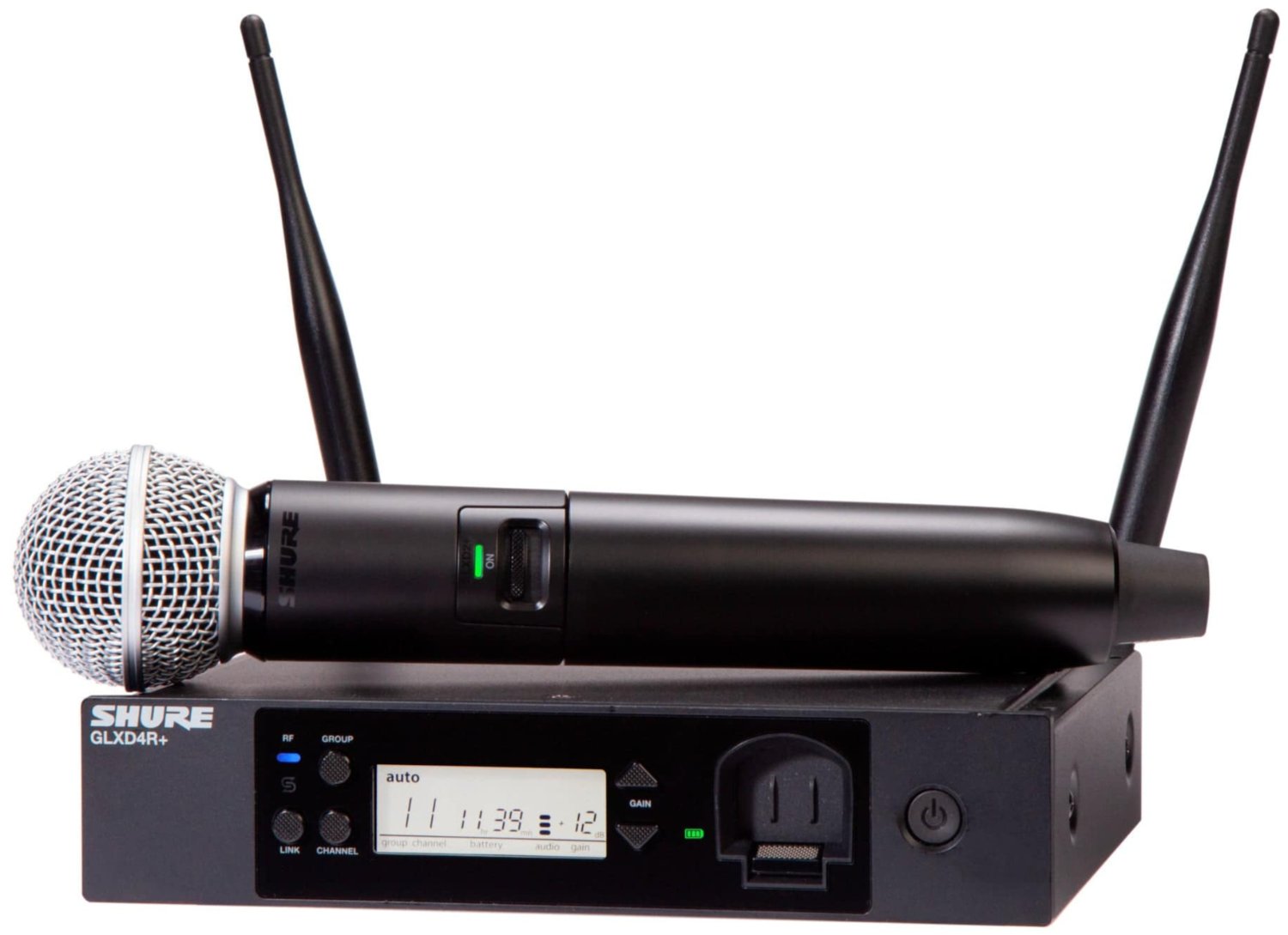 Shure GLXD24R Plus: The Ultimate Vocal System with SM58 Microphone