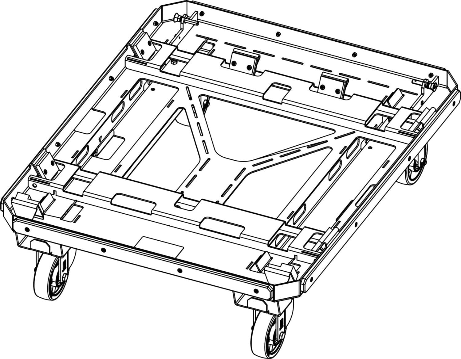 D&B Audiotechnik E7812.000 XSL-SUB Subwoofer Touring Cart - Your Ultimate Subwoofer Transport Solution