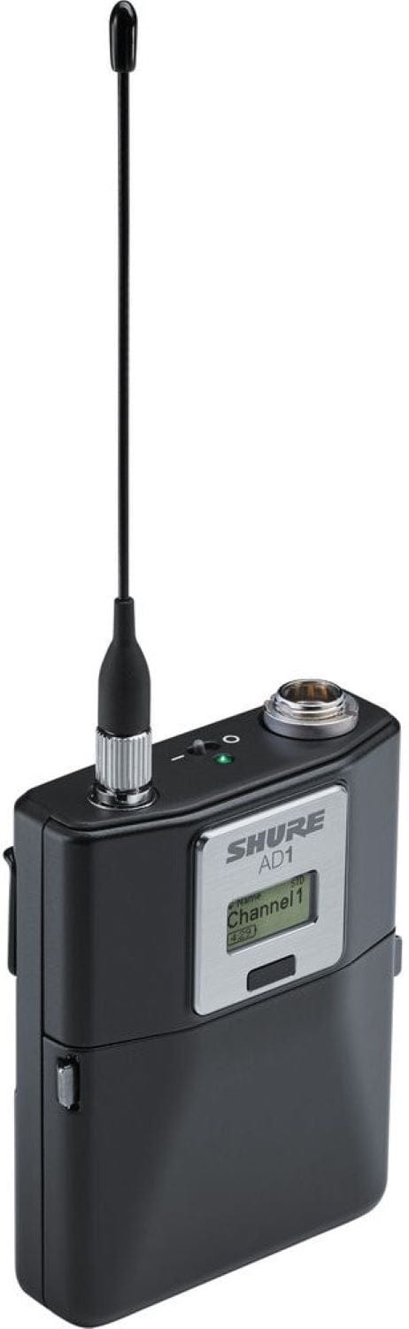 Shure Axient AD1 Bodypack Transmitter - The Ultimate in Professional Wireless Audio