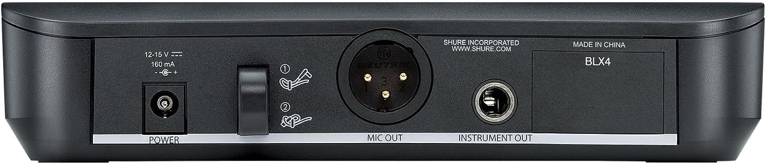 Shure BLX14 Wireless Guitar System - H11 Band: Unleash Your Guitar's Potential
