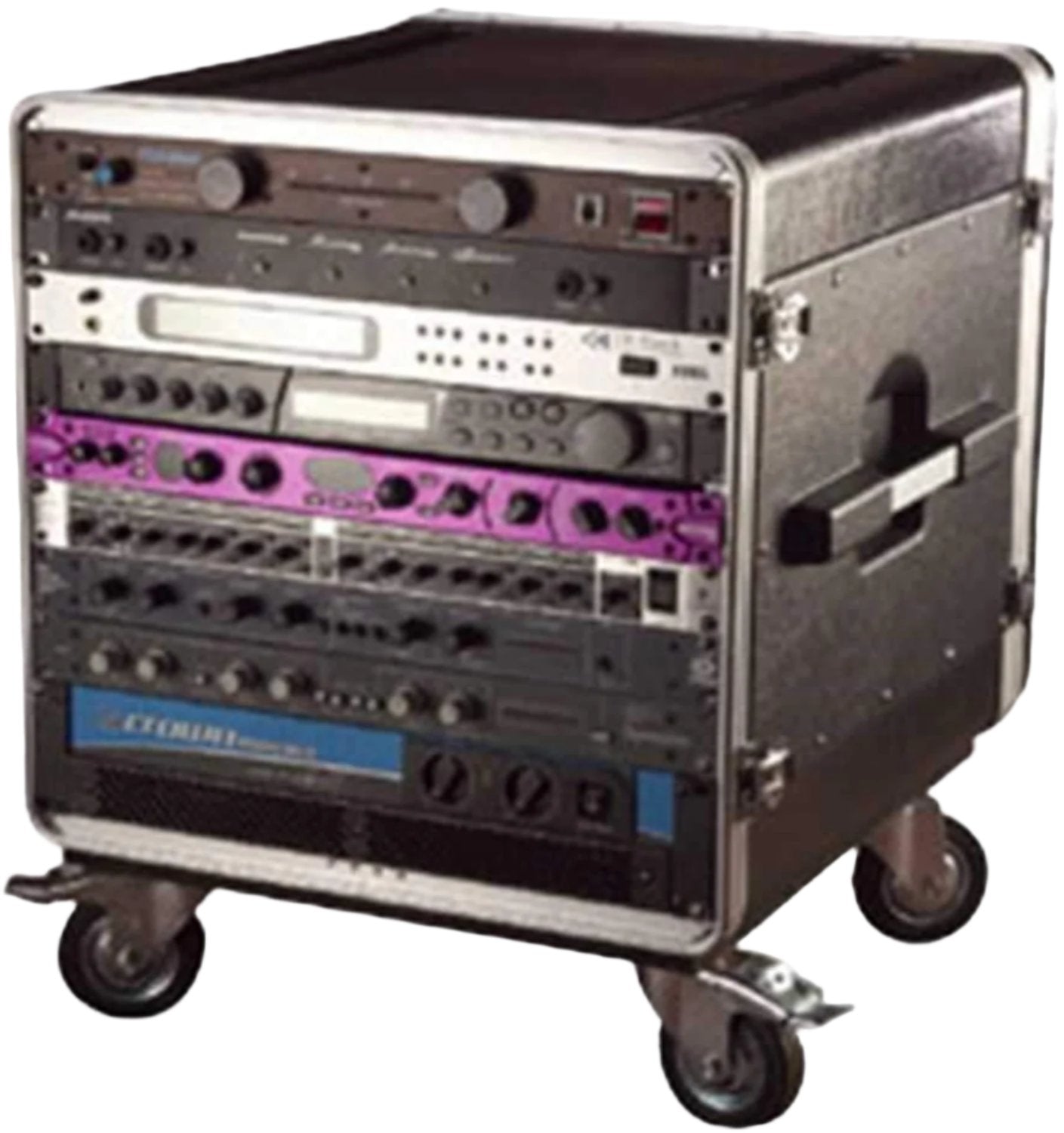 Gator 10-Space Poly Rack with 21-Inch Depth - Ideal for Organizing Your Gear