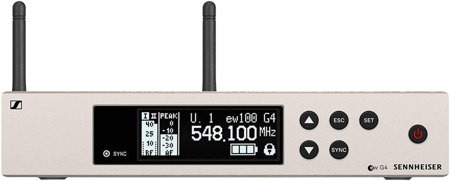Sennheiser EM 100 G4 Evolution Wireless True Diversity Receiver A