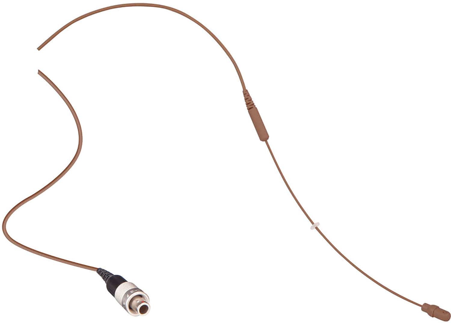 Shure RPMDH5C/O-LM3 Boom Arm & Cable Assembly for DH5 Headset Mic - LEMO3 Connector - Stand Out with Cocoa Color