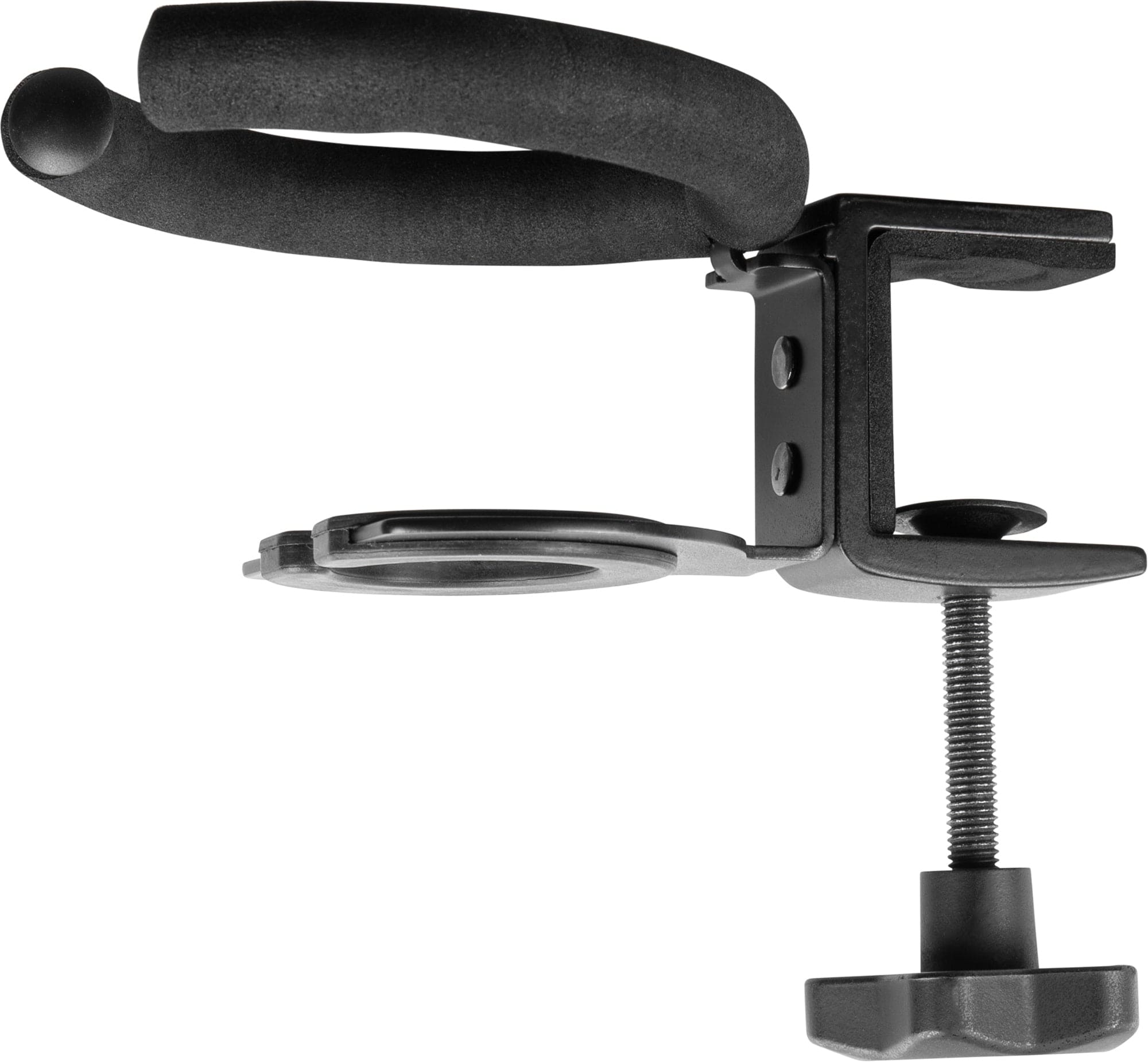 Gator Single Cup Desk Clamp Beverage Holder - Keep Your Drinks Secure