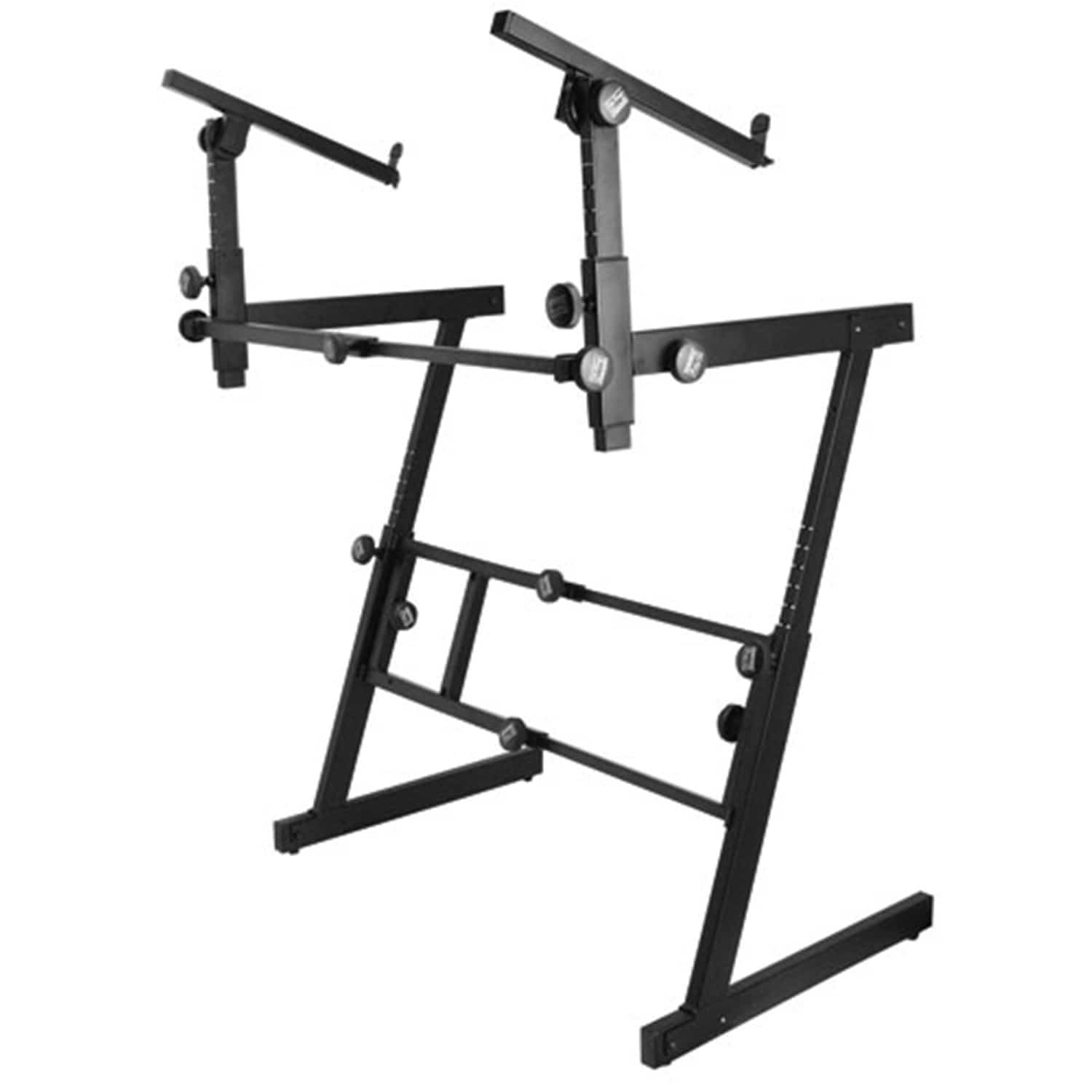 On-Stage KS7365EJ Pro Z Stand with 2nd Tier - The Ultimate Musician's Dream Stand