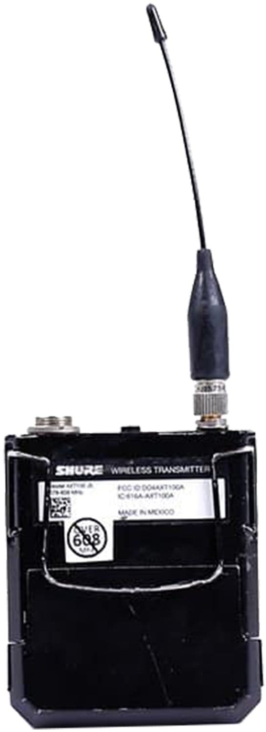 Shure AXT100-J5 Beltpack Transmitter - Superior Audio in a Compact Package