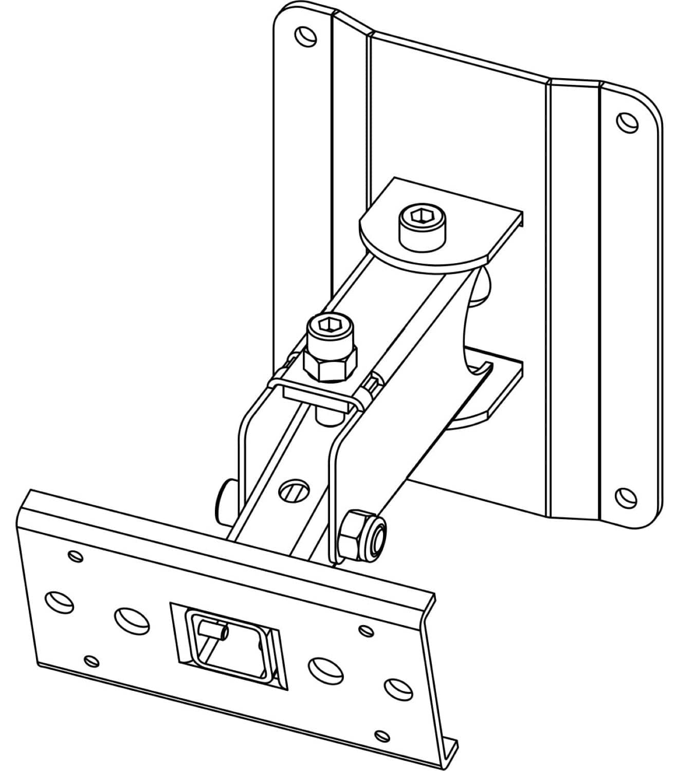 D&B Audiotechnik Z5402.000 Medium Wall Mount for xS-Series Speakers - Your Ideal Sound Solution