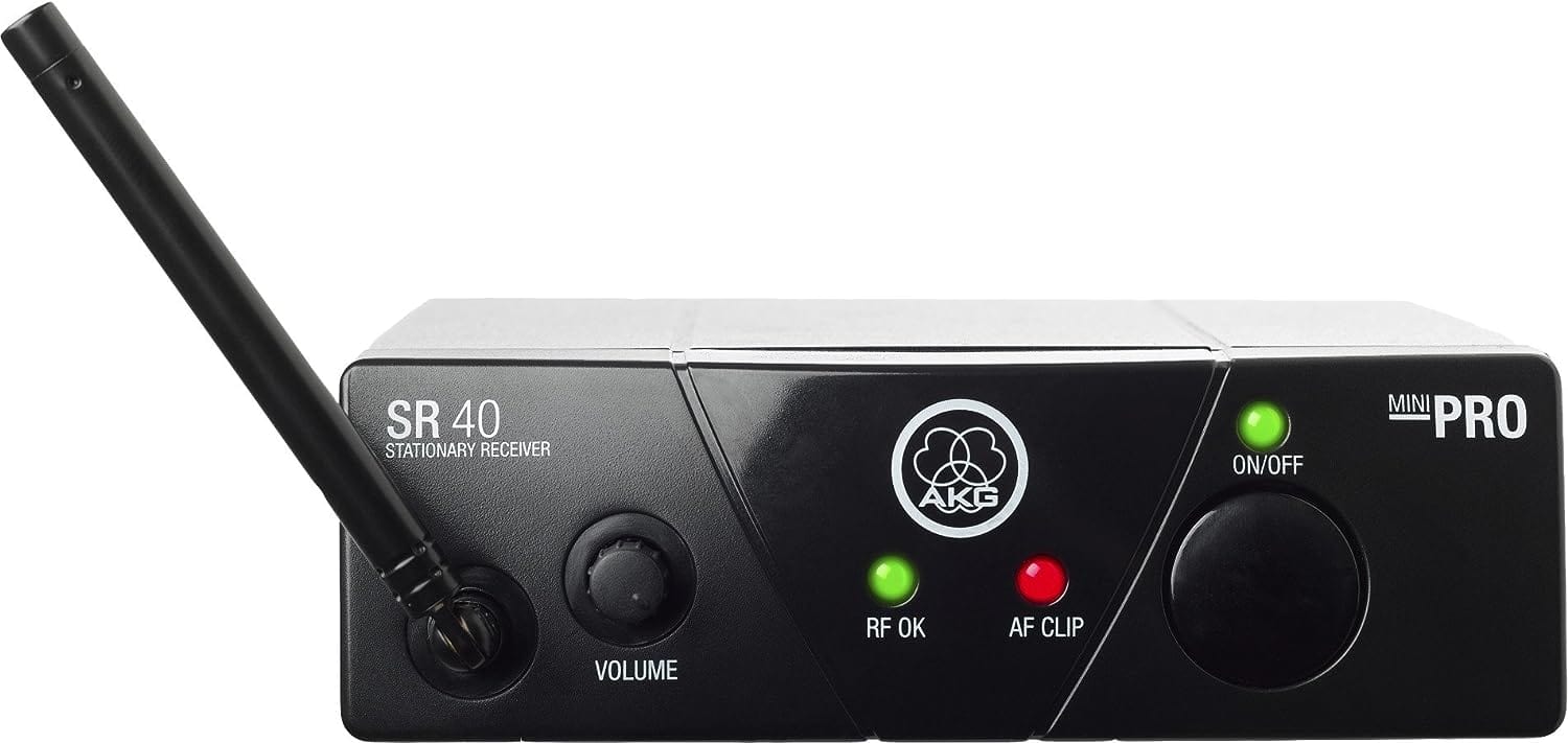 AKG WMS40 Mini Wireless Microphone System - Ideal for Live Performances