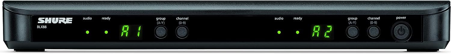Shure BLX288 Wireless Dual Vocal System - Unleash Your Voice with 2x Beta 58A in H11 Band