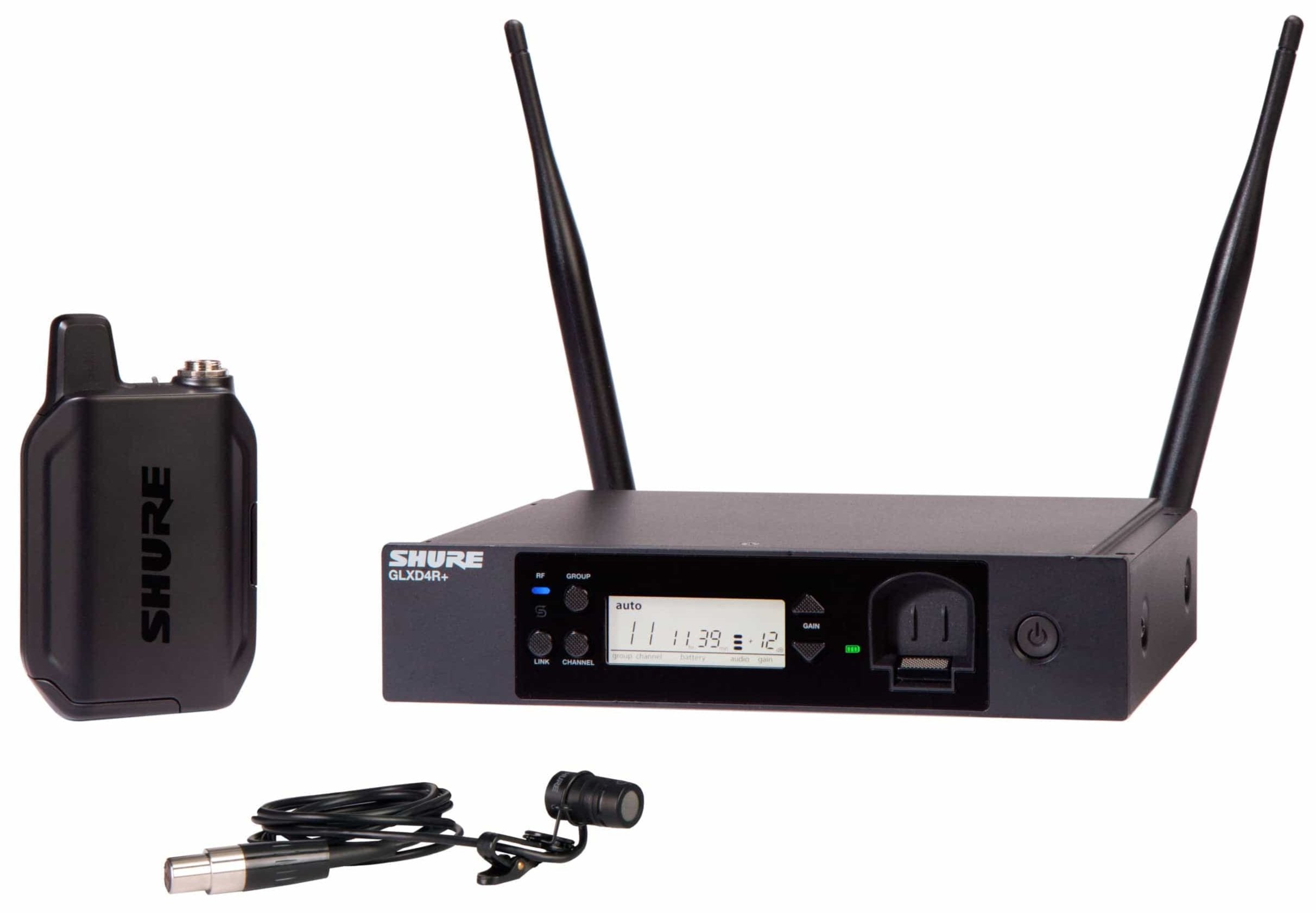 Shure GLXD14R Plus Lavalier System with WL185 Microphone