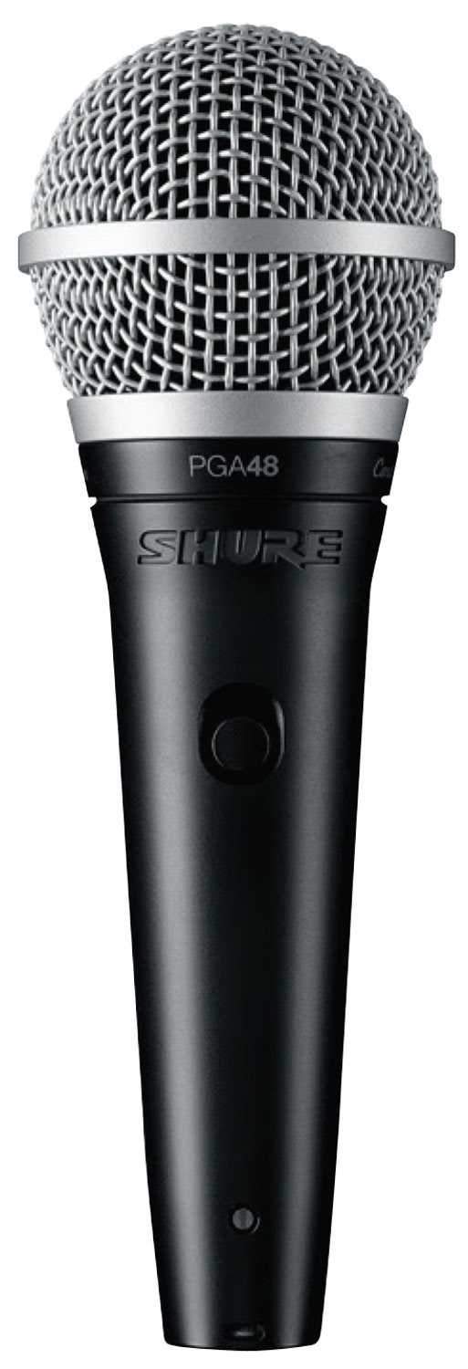 Shure PGA48-XLR Dynamic Vocal Microphone - Your Voice, Enhanced