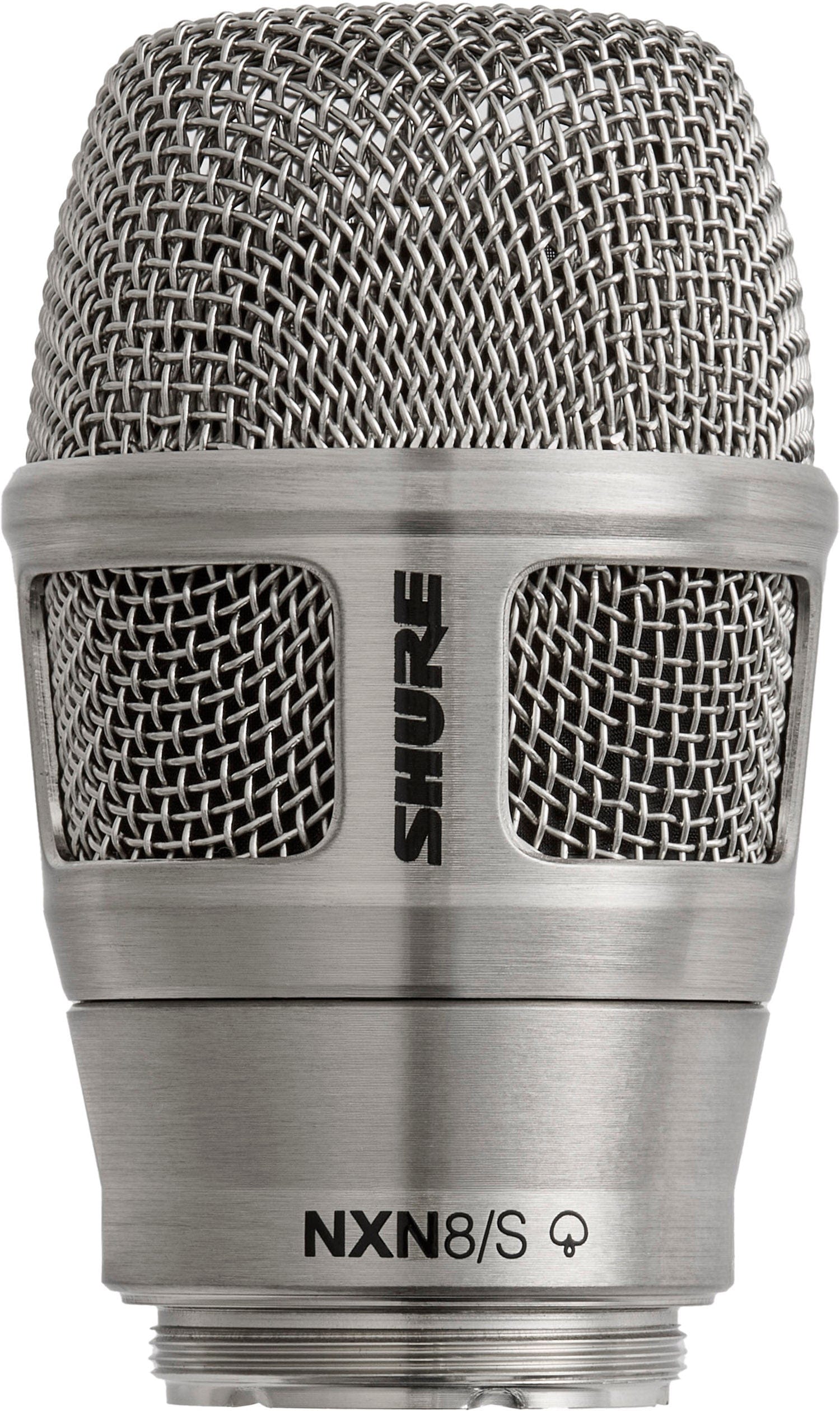 Shure RPW206 Nexadyne 8/S Supercardioid Dynamic Wireless Capsule for Handheld Transmitters - Superior Nickel Finish
