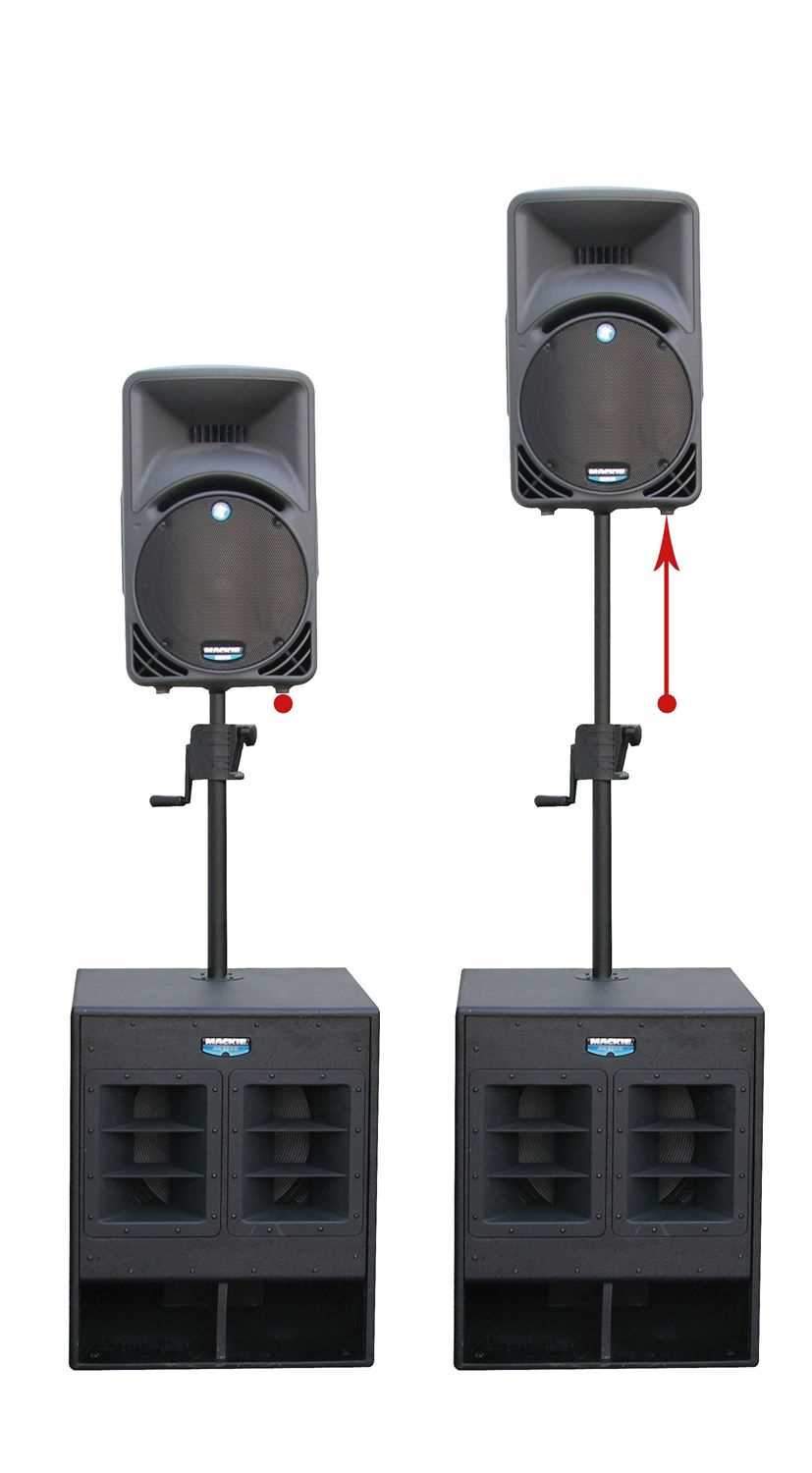 Odyssey ASCE42 Crank-Up Speaker Extension Pole - Elevate Your Sound with Ease