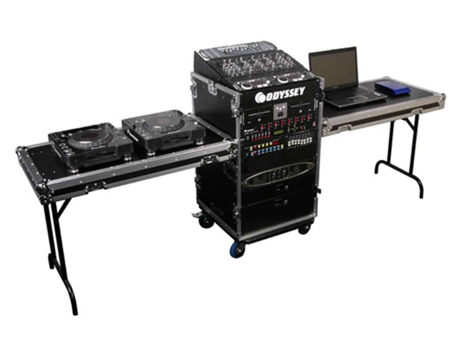 Odyssey FZ1116WDDLXII Deluxe Double Combo Rack Case - Your Ultimate Equipment Organizer