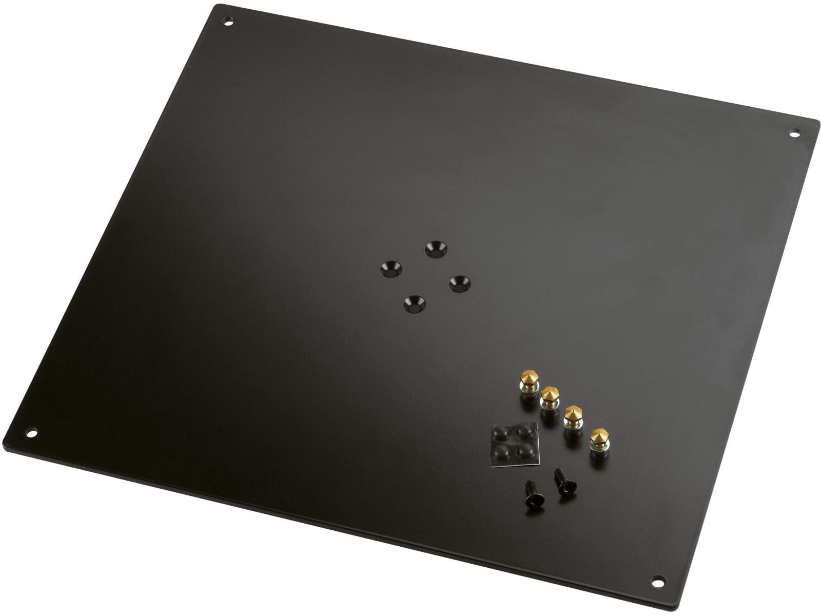 K&M 26792.042.56 Monitor Bearing Plate - Sleek & Sturdy 16.535 x 0.197 x 14.961 Inch Structured Black