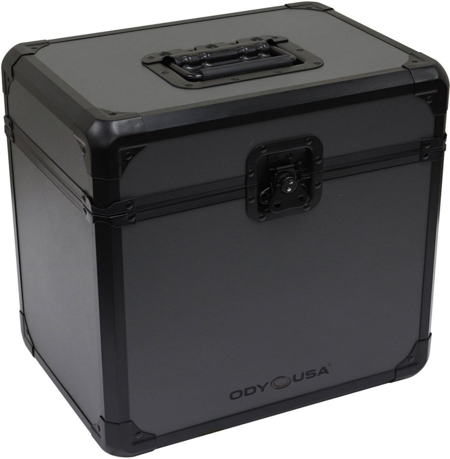 Odyssey KLP70BLG Black Krom on Gray LP/Utility Case - Your Ultimate Vinyl Record Storage Solution for 70 12