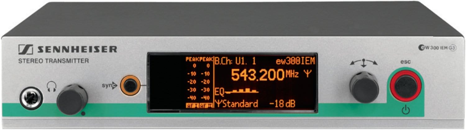 Sennheiser SR300 G3 A IEM Transmitter - Unleash Exceptional Wireless Monitoring