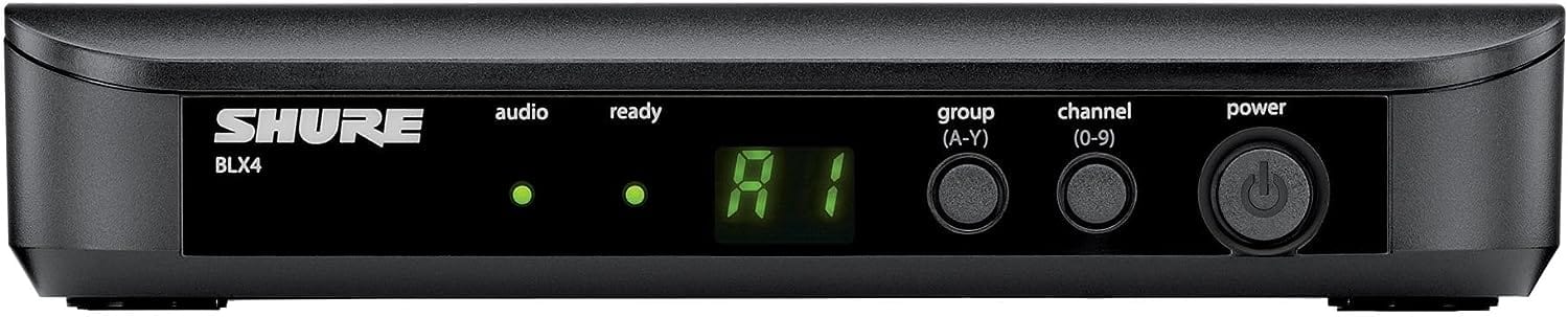 Shure BLX4 H9 Band Wireless Receiver - Ideal for Small Venues