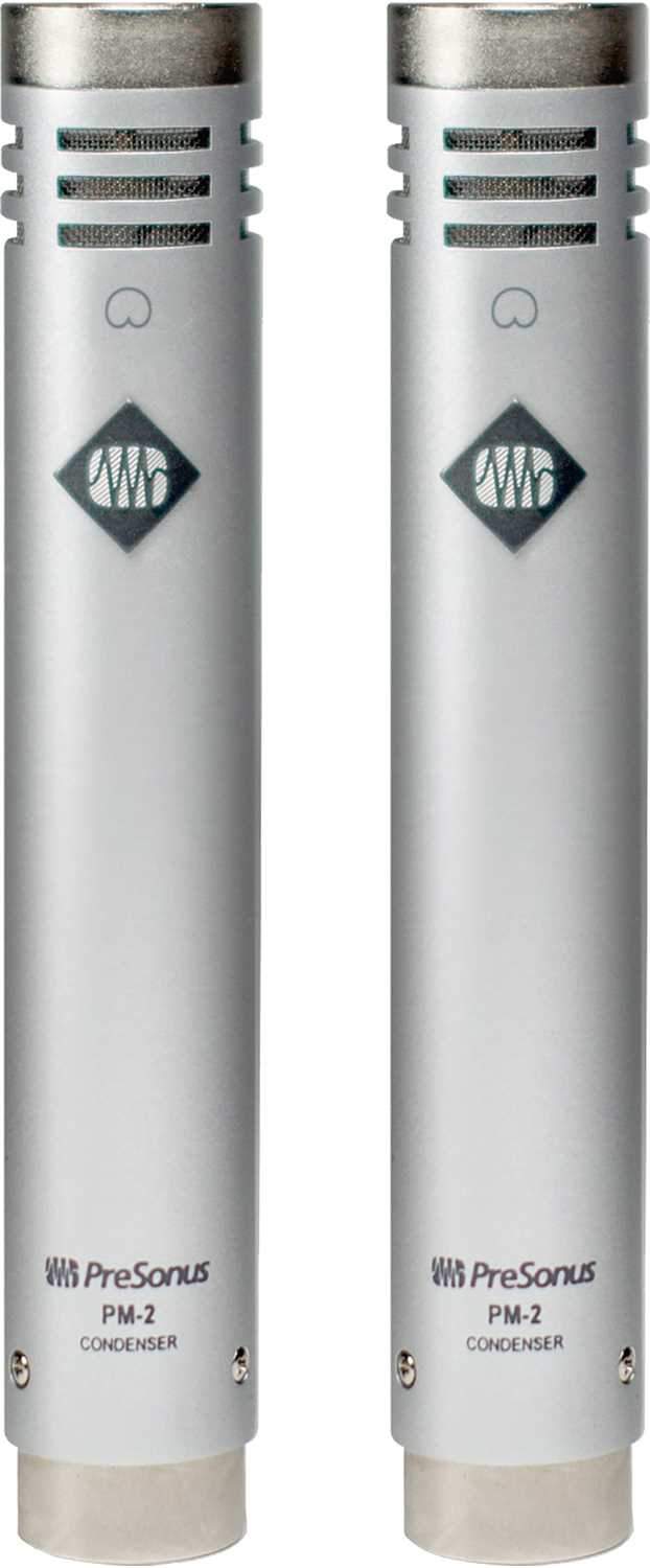 PreSonus PM-2 Professional Pencil Condenser Microphone Pair for Stellar Recordings