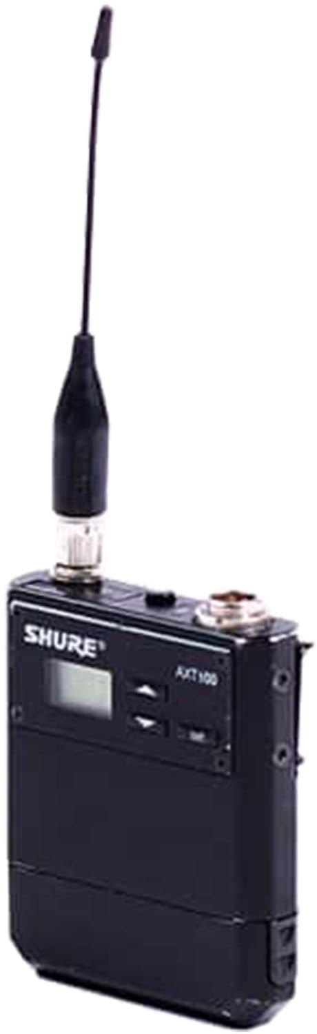 Shure AXT100-J5 Beltpack Transmitter - Superior Audio in a Compact Package