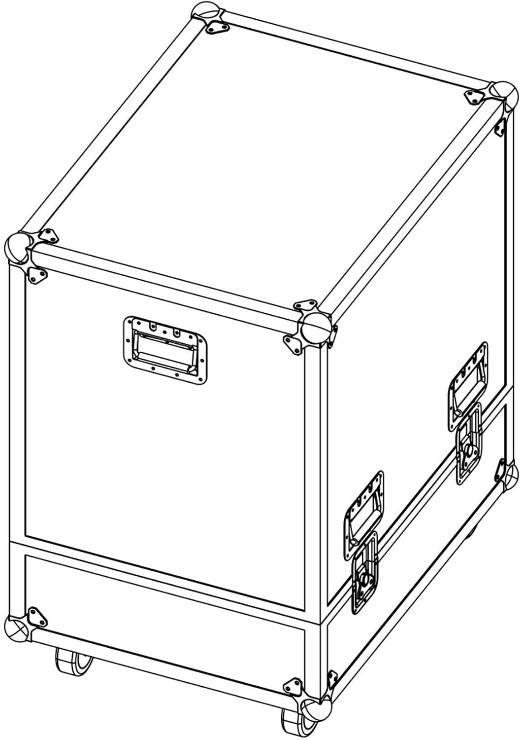 D&B Audiotechnik E7465.000 Touring Case: Your Reliable V-Series Flying Frame Protector