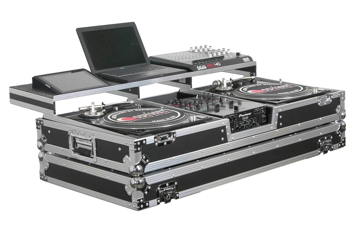 Odyssey FZGSPBM10W Remixer Glide Turntable Case - The Ultimate DJ Companion