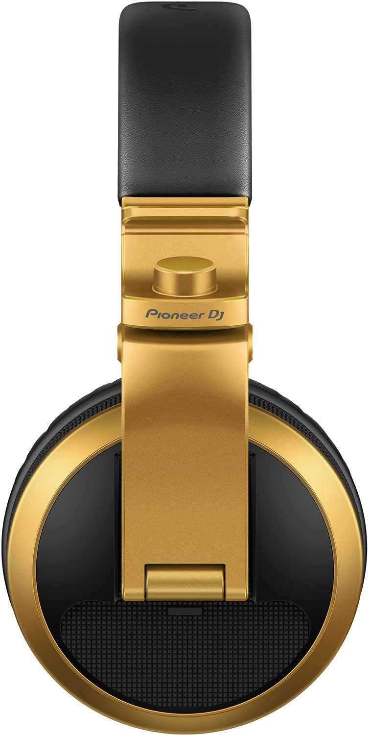 Pioneer DJ HDJ-X5BT-N Gold Premium Bluetooth DJ Headphones