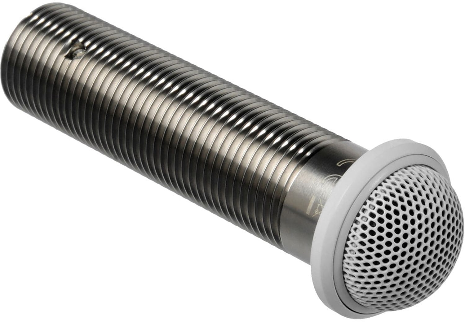 Shure MX395 White Omnidirectional Boundary Microphone with 3-Pin XLR - Low Profile