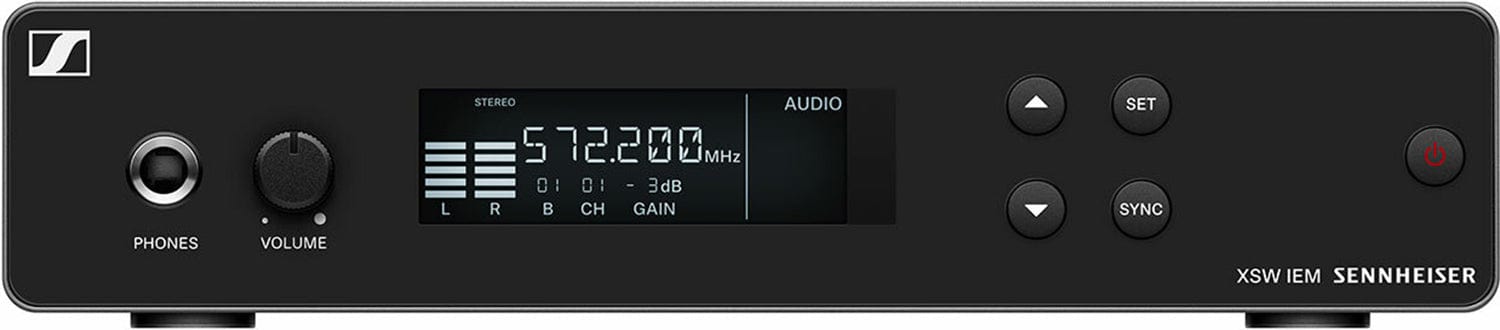 Sennheiser XSW IEM SR Half-Rack Stereo UHF Transmitter - Your Reliable Wireless Companion for Live Performances