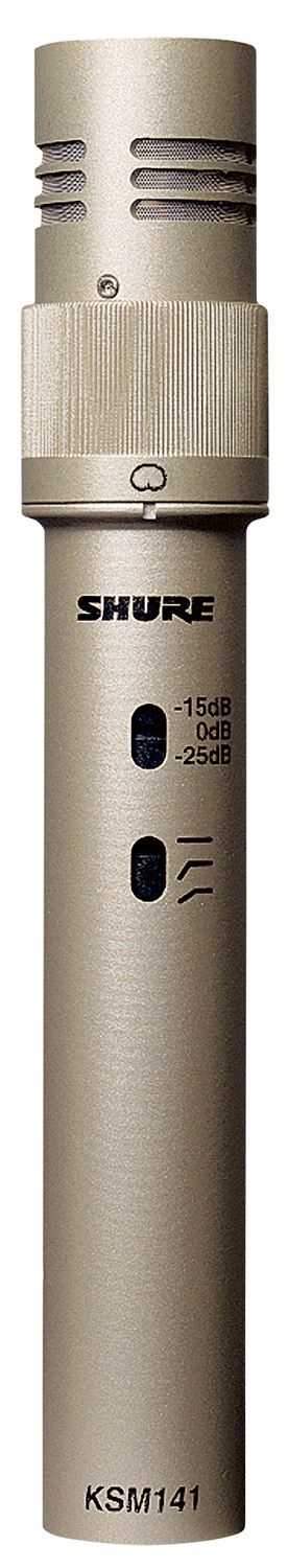 Shure KSM141 Stereo Matched Pair - The Ultimate Microphone Duo