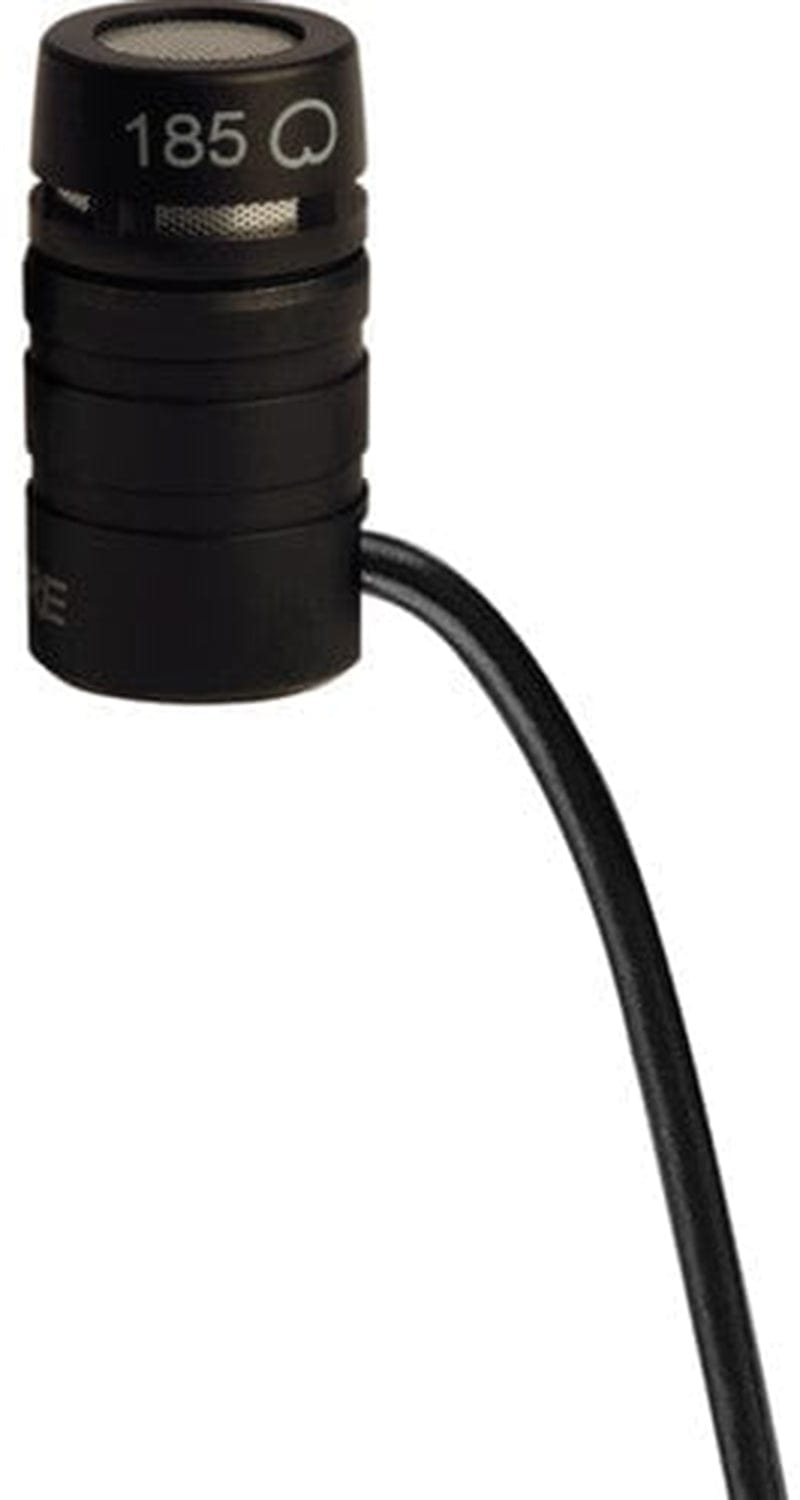Shure WL185SHU Black Cardioid Lavalier Microphone - TA4 Connector