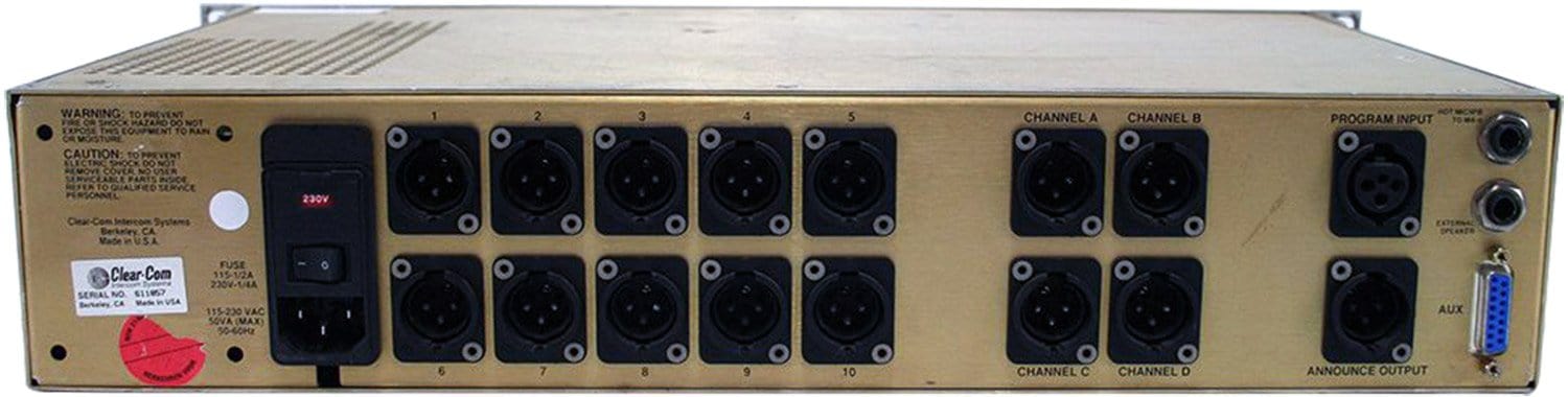 Clear-Com SB-440 Professional 4 Channel Switchboard