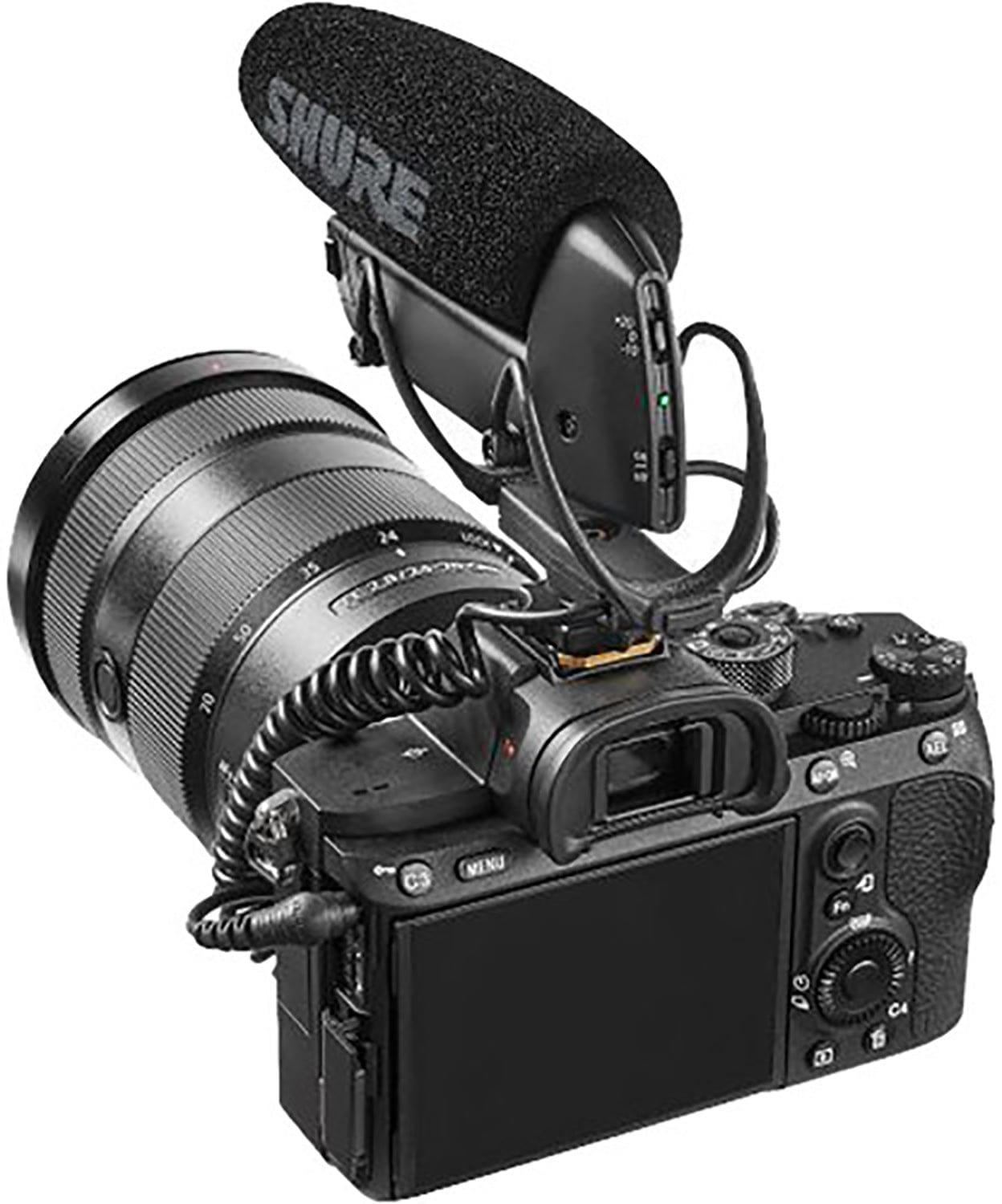 Shure VP83 Camera-Mount Shotgun Microphone for Enhanced Audio
