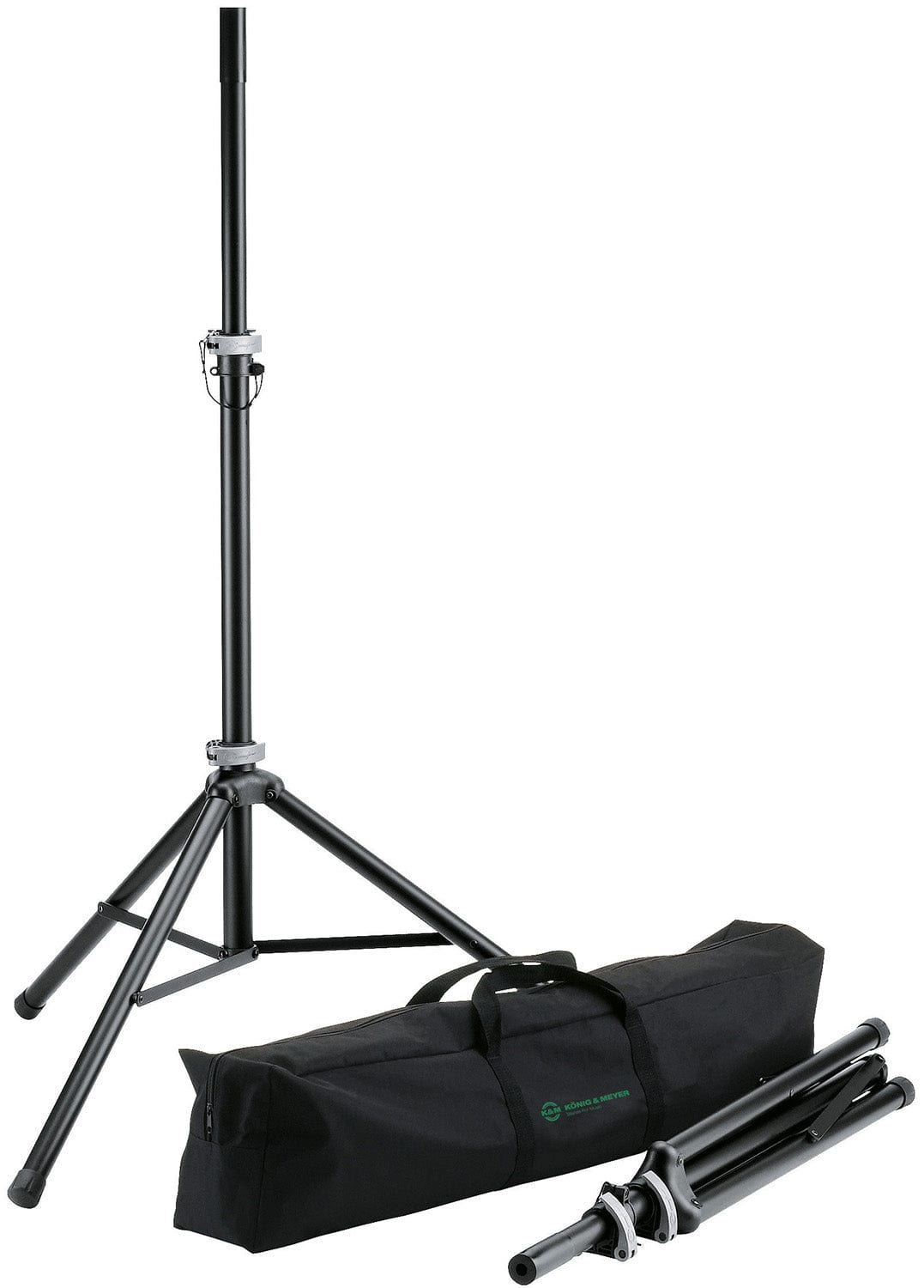 K&M 21459.000.55 Black Speaker Stand Package - Your Ultimate Audio Setup Solution