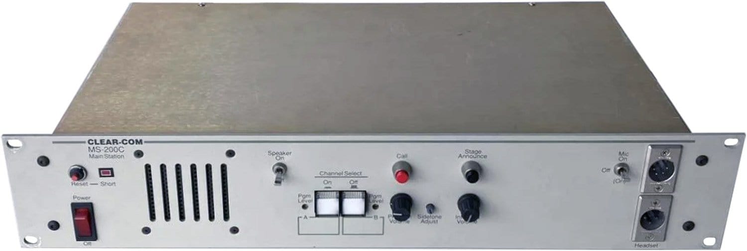 Clear-Com MS200C 2-Channel Intercom Pro Master