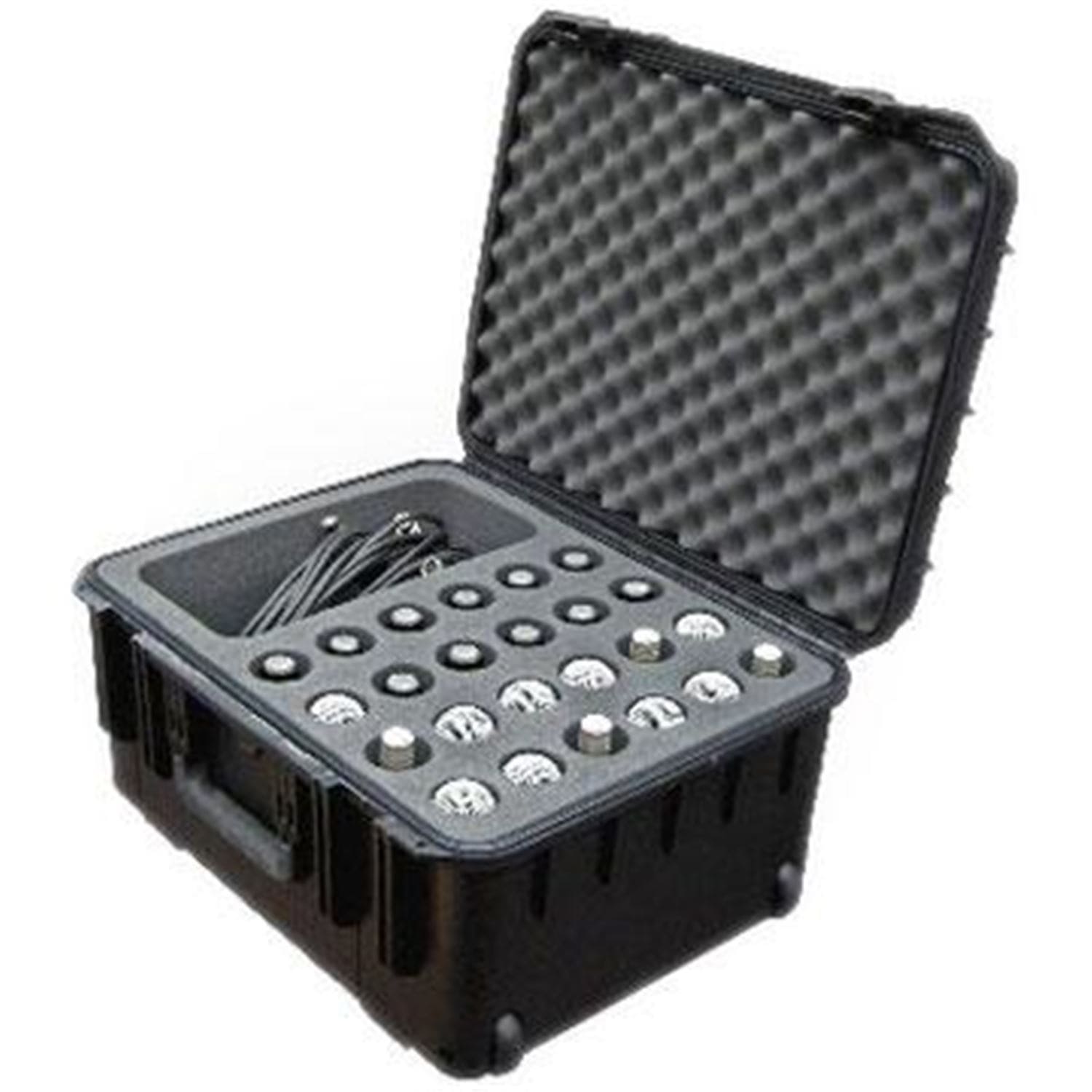 SKB 24-Mic Waterproof Wheeled Case - Your Ultimate Mic Protection Solution