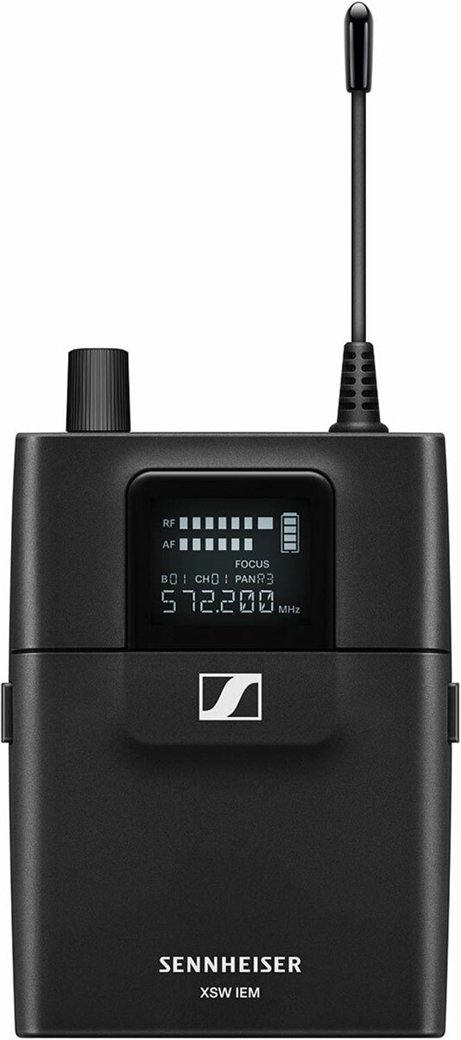 Sennheiser XSW EK In-Ear Monitor Belt Pack Receiver with High-Quality Headphones (572 - 596MHz)